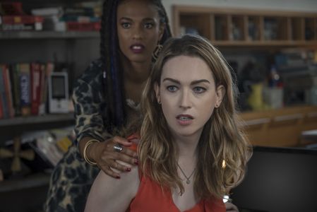 Freema Agyeman and Jamie Clayton in Sense8 (2015)