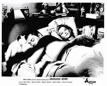 Maurice Ronet and Marina Vlady in Enough Rope (1963)