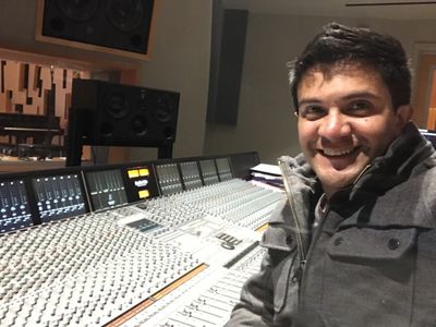 At UCLA studios