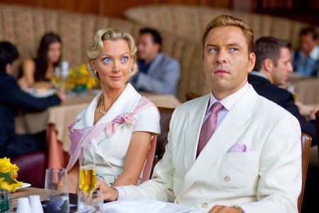 David Walliams and Lucy Davenport in Dinner for Schmucks (2010)