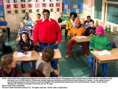Aaron Carter, Aaron Frazier, Kyla Pratt, Keith D. Robinson, Kenan Thompson, Jermaine Williams, Joel Madden, and Alphonso