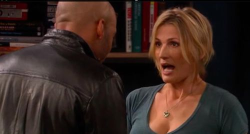 Mette Holt and James Lesure in Men at Work (2012)