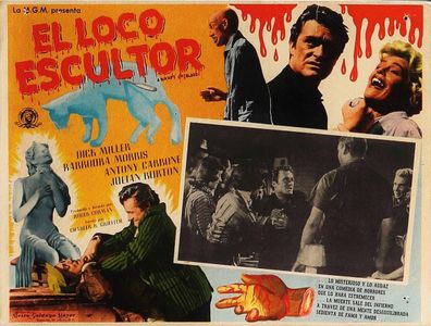 Judy Bamber and Dick Miller in A Bucket of Blood (1959)