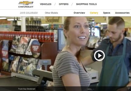 Chevrolet Colorado Truck Commercial