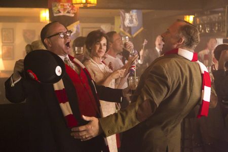 Embeth Davidtz, Jared Harris, and David Hunt in Mad Men (2007)