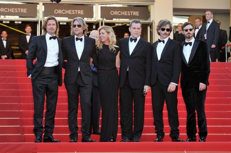 Brad Pitt, Ray Liotta, Andrew Dominik, Dede Gardner, Ben Mendelsohn, and Scoot McNairy at an event for Killing Them Soft