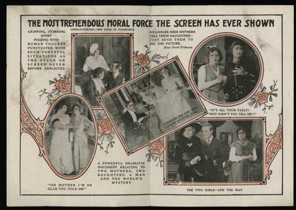 Arthur Donaldson, Katharine Kaelred, Zena Keefe, Frank Sheridan, and Marie Shotwell in Enlighten Thy Daughter (1917)