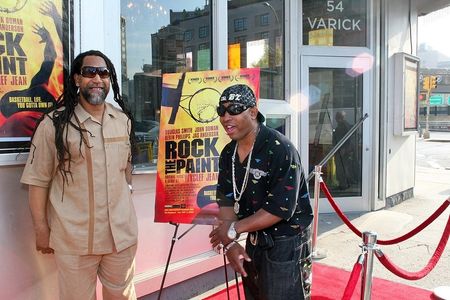 RTP Premiere NYC Tribeca Cinemas June 6th, 2008. DJ Kool Herc and Rapper/Actor Reginald Barshem Footman let their hair d