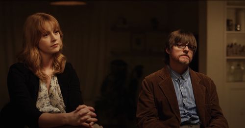 Langley McArol and Taylor Foster in We're Here Because We Love You