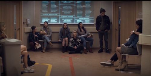 Still of Casimere Jollette, Clare Butler, Ashley Coulson, Nicole Huff, Brennan Clost, Daniela Norman, Damon J. Gillespie