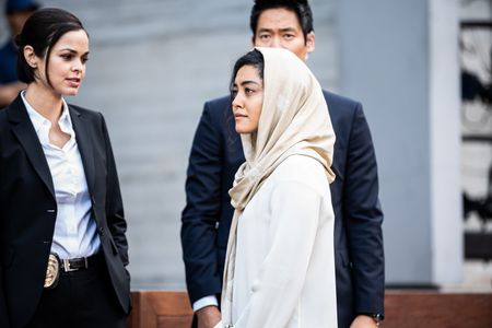 Yasmine Al-Bustami, Lina Esco and David Lim in S.W.A.T. (2019)