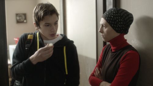 Marija Pikic and Ismir Gagula in Children of Sarajevo (2012)