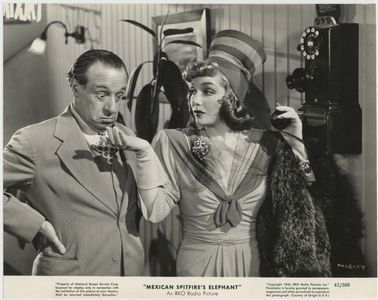 Luis Alberni and Lupe Velez in Mexican Spitfire's Elephant (1942)