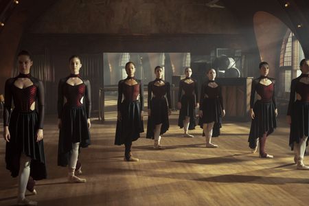 Kylie Jefferson, Ashley Coulson, Emily Skubic, Casimere Jollette, and Daniela Norman in Tiny Pretty Things (2020)