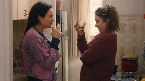Yaël Abecassis and Maayan Turjeman in That Lovely Girl (2014)