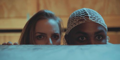 Barron A. Myers and Sara Cicilian in Doomsday (2016)