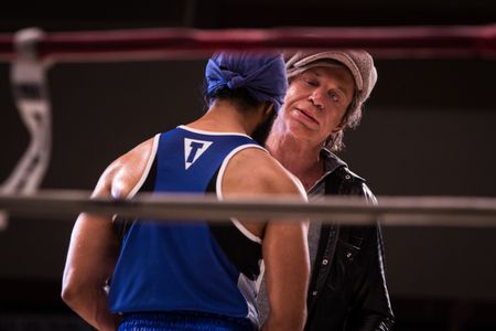 Mickey Rourke and Prem Singh in Tiger (2018)
