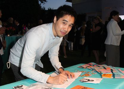 Director Steve Nguyen attending the Theirworld Los Angeles Reception With Astley Clarke in Los Angeles, California.
