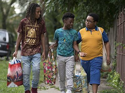 Michael Epps, Alex R. Hibbert, and Shamon Brown Jr. in The Chi (2018)