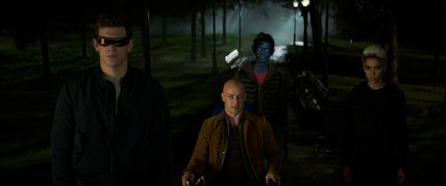 James McAvoy, Kodi Smit-McPhee, Alexandra Shipp, and Tye Sheridan in X-Men: Dark Phoenix (2019)