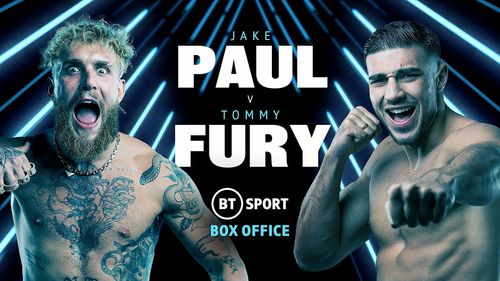 Tommy Fury and Jake Paul in BT Sport Fight Night Live: 8 Rounds Cruiserweight: Jake Paul vs. Tommy Fury (2023)
