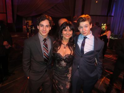 Unbroken Los Angeles premiere John de Leo, Maddalena Ischiale, CJ Valleroy