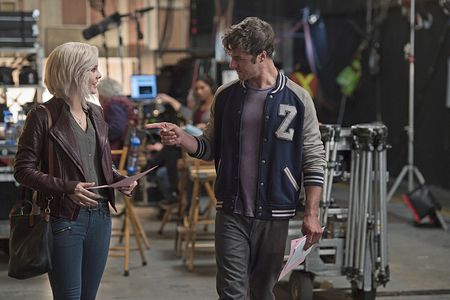 Rose McIver and Zack Peladeau in iZombie (2015)