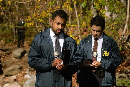 Kal Penn and Lucca De Oliveira in Clarice (2021)