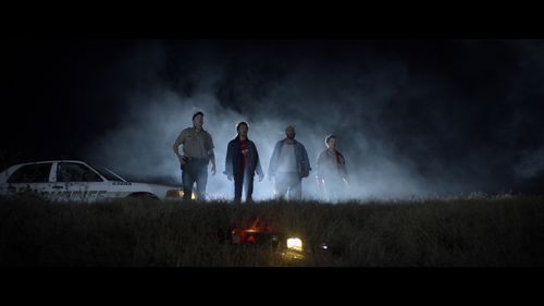 Colton Dunn, Gavin Free, and Michael Jones in Lazer Team (2015)
