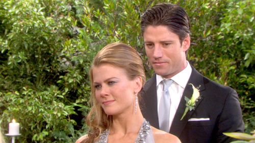 Alison Sweeney and James Scott in Days of Our Lives (1965)