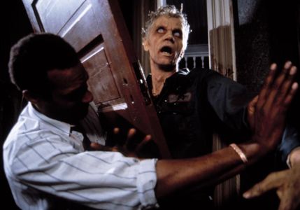 Jay McDowell and Tony Todd in Night of the Living Dead (1990)