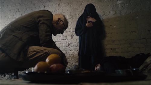 Matt Frewer and Sid Michailidis in The Art of More (2015)