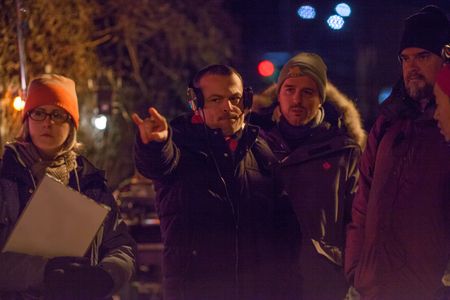 Neal Dodson, Eric Lin, and Brian Shoaf in Aardvark (2017)