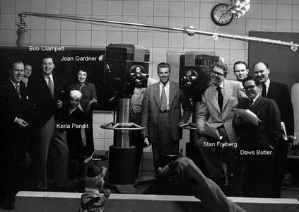 Daws Butler, Robert Clampett, Walker Edmiston, Stan Freberg, Korla Pandit, Joan Gardner, Eddie Resnick, Klaus Landsberg,