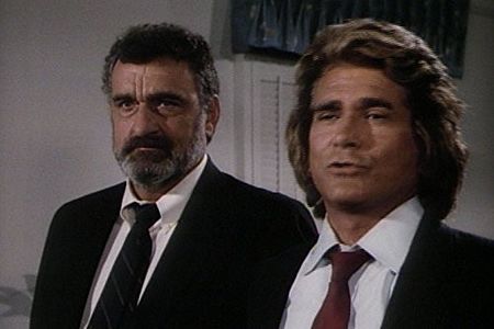 Michael Landon and Victor French in Highway to Heaven (1984)
