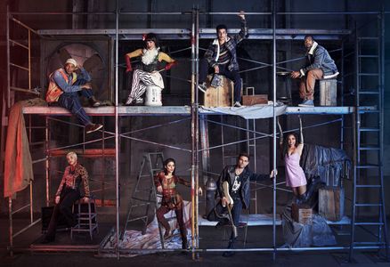 Tinashe, Vanessa Hudgens, Mario, Jordan Fisher, Brandon Victor Dixon, Kiersey Clemons, Brennin Hunt, and James Leyva in 