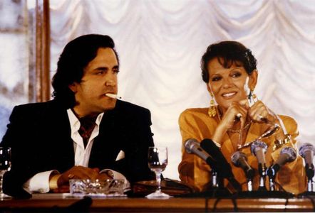 Claudia Cardinale and Emidio La Vella in the german TV-Movie 