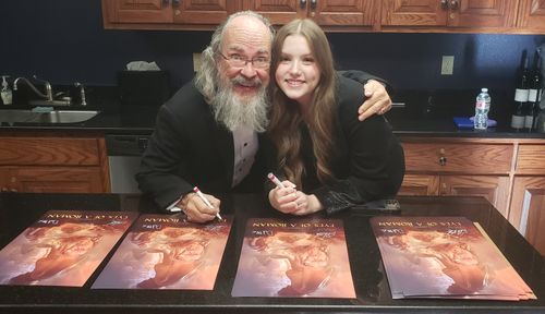 Poster signing at 