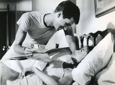 Anthony Perkins and Donna Anderson in On the Beach (1959)