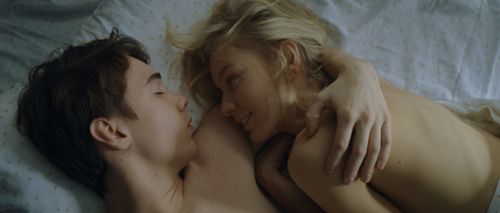 Lena Tronina and Denis Vlasenko in Happy End (2021)