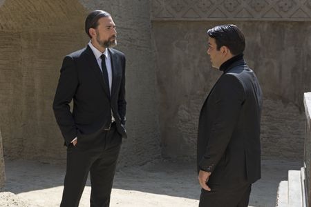 Adam Rayner and Cameron Gharaee in Tyrant (2014)