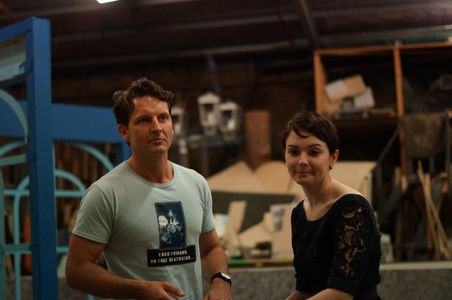Shane Emmett as Captain von Trapp with actor Josephine Gleeson (Maria)