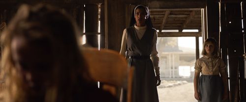 Stephanie Sigman, Talitha Eliana Bateman, and Lulu Wilson in Annabelle: Creation (2017)