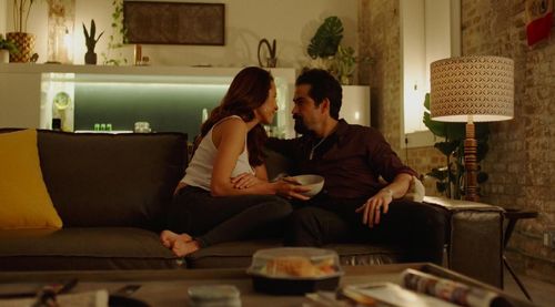 Alfonso Herrera and Sofia Lama in Queen of the South S4