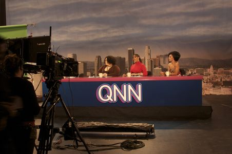 D.J. 'Shangela' Pierce, Stacy Jones, and Alexis Mateo in RuPaul's Drag Race (2009)
