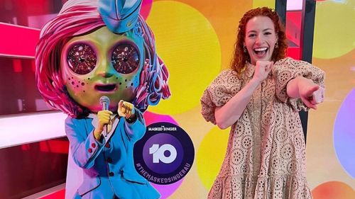 Emma Watkins in the Masked Singer
