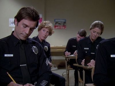 Diane Cary and Lindsay Wagner in The Bionic Woman (1976)