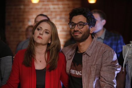 Al Madrigal and Annie Mumolo in About a Boy (2014)