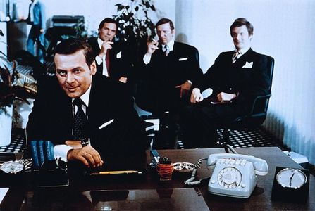 Herbert Bötticher, Walter Kohut, Harald Leipnitz, and Günther Neutze in Vier gegen die Bank (1976)