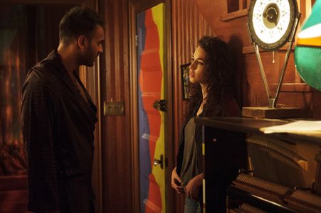 Jade Tailor and Arjun Gupta in The Magicians (2015)